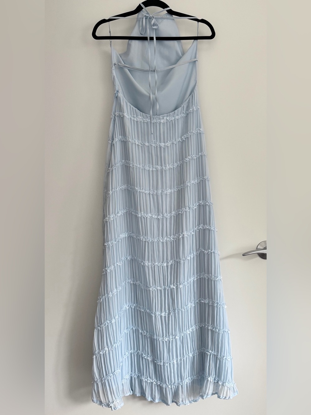 Peppermayo Aullie Halter Maxi Dress in Light Blue - Size 2 (XS) - Picture 11 of 16